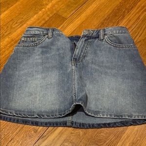 H&M denim skirt!
